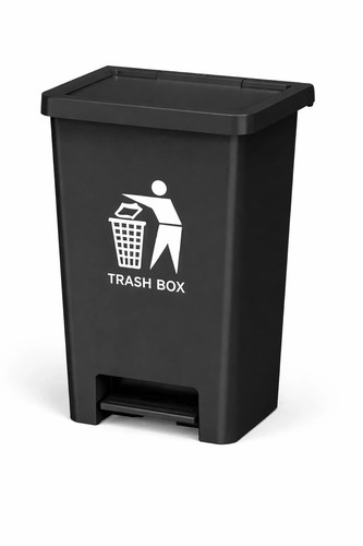 Large litres pedal bin - 80,