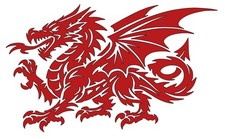 Welsh Dragon Mystical Decal
